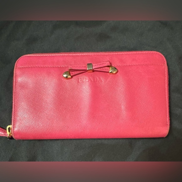 Prada Pink Wallet - Picture 1 of 6